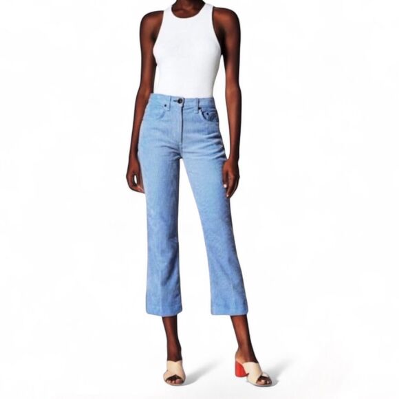 NWT Rag & Bone Riviera Cord Ankle Straight Leg Corduroy Pants